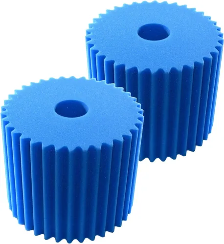 Vista 8 de HQRP Filtro de espuma azul (7" x 8 1/2") compatible con aspiradoras centrales Electrolux Aerus Centralux E130A E130B E130F E130G E130J 1590 1590A