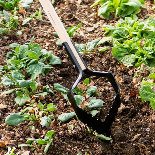 Vista 4 de Cuchilla en V para raíces profundas y mejor cultivo, fabricada en EE. UU