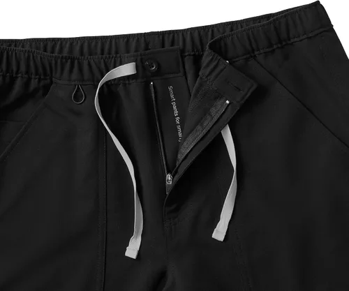 Vista 9 de Pantalones de limpieza tipo cargo FIGS Cairo, ajuste clásico de pierna recta BLK