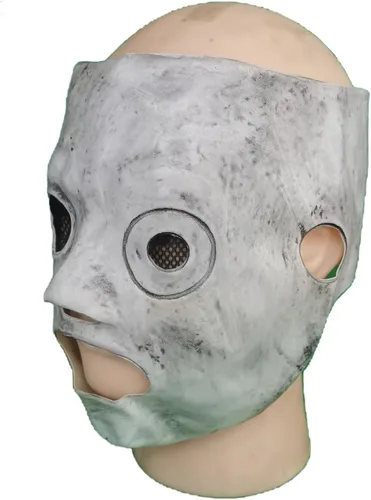 Vista 2 de Rock Band Corey Taylor Máscara Disfraz de látex Cosplay Halloween
