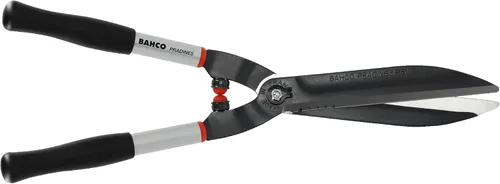 Vista 3 de Bahco BAHP51-SL Tijeras de seto para recortar, grado profesional con hoja parcialmente dentada totalmente endurecida, asas de aluminio ligeras