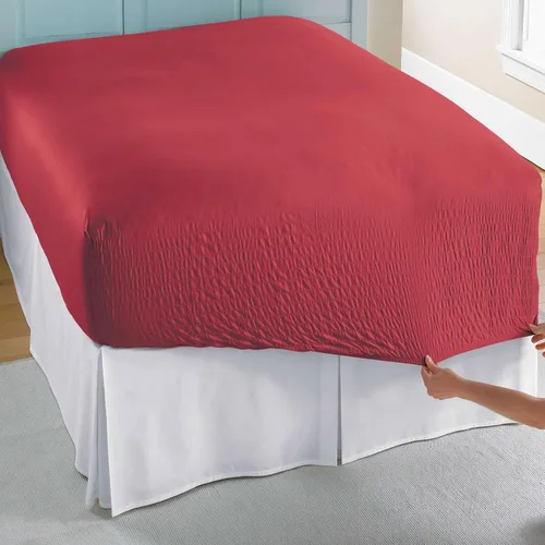 Vista 4 de BrylaneHome Bed Tite 300 Thread Count Sheet Set - Twin, Blue Floral