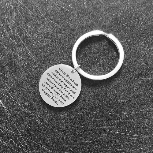 Vista 6 de Regalo para amantes de los libros, regalo de autor, libro de regalo, bibliotecario, escritor de regalos, joyería, amante de la lectura, joyería