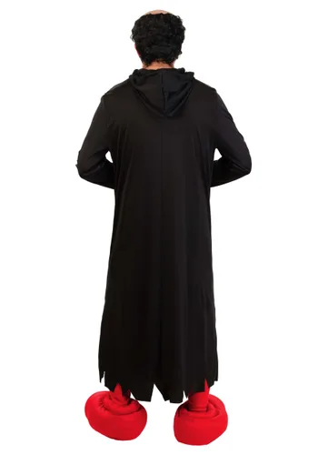 Vista 2 de Disfraz de Hombre Gargamel para Adultos de Los Pitufos Multicolor
