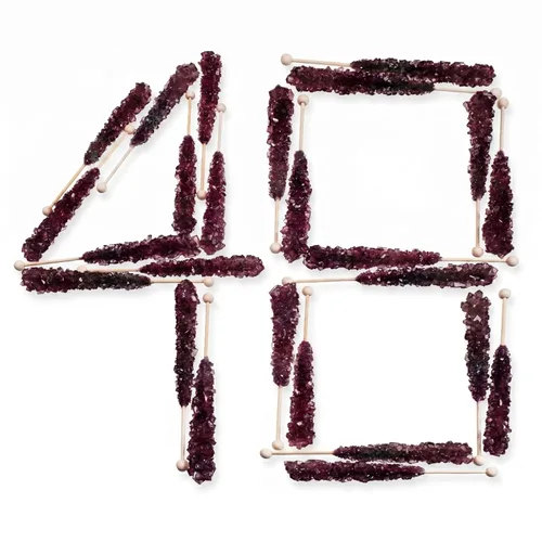 Vista 95 de Palitos de caramelo de roca extragrandes: 12 paletas de cereza rosa – envueltas individualmente – Palitos de caramelo de roca de cristal