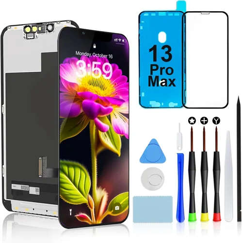 Vista 15 de Brinonac para iPhone 6s Reemplazo de pantalla negra, pantalla táctil LCD digitalizador montaje completo con herramientas de reparación completas