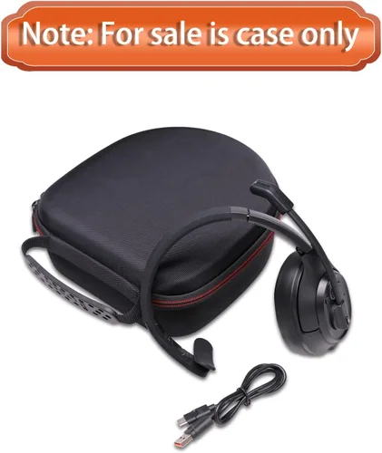 Vista 8 de LTGEM - Funda rígida para auriculares BlueParrott B450-XT/B350-XT/S650-XT/B550-XT Fits JLab Go Work Gen 2 Noise Cancelling Bluetooth Headset