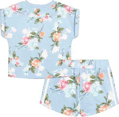 Vista 2 de Juicy Couture Conjunto de pantalones cortos de 2 piezas para niñas