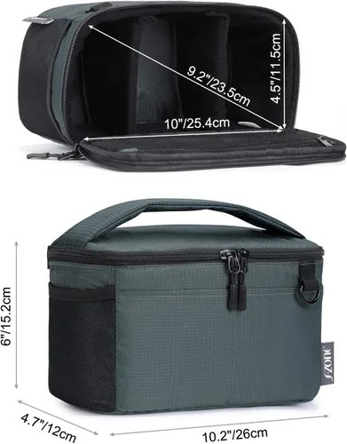 Vista 3 de S-ZONE Bolsa de inserción de cámara resistente al agua con funda