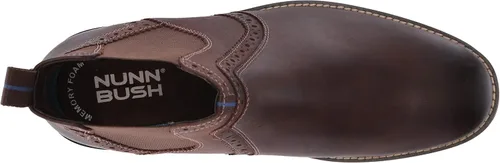 Vista 5 de Nunn Bush Botas Otis Chelsea para hombre con tecnología Kore Comfort Walking