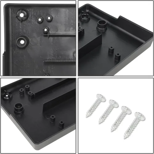 Vista 4 de JA1068101 Soporte de montaje de placa de parachoques delantero estilo fábrica compatible con Jaguar F-Pace Base/Portfolio/Premium/Prestige