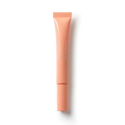 Vista 21 de Clarins Lip Perfector Peptide Plumping and Hydrating Lip Gloss Instant Shine With Sheer, Shimmer Finish Non-Sticky Texture with Vanilla Scent