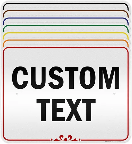Vista 11 de My Sign Center (Prestige) - Letrero personalizado, para negocios, uso en interiores y exteriores, 7 x 10 pulgadas, libre de óxido, aluminio 040