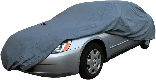 Vista 8 de FH Group C502-L - Funda universal para automóvil, no tejida, resistente, apta para automóviles de hasta 190 pulgadas