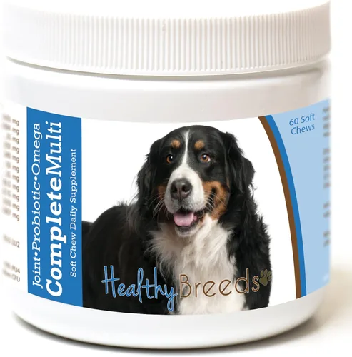 Vista 6 de Healthy Breeds Affenpinscher todo en uno multivitamínico suave masticable 60