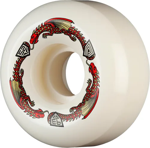 Vista 31 de Ruedas de patineta Powell Peralta Dragon Formula 88A, A2, 54mm x 39mm