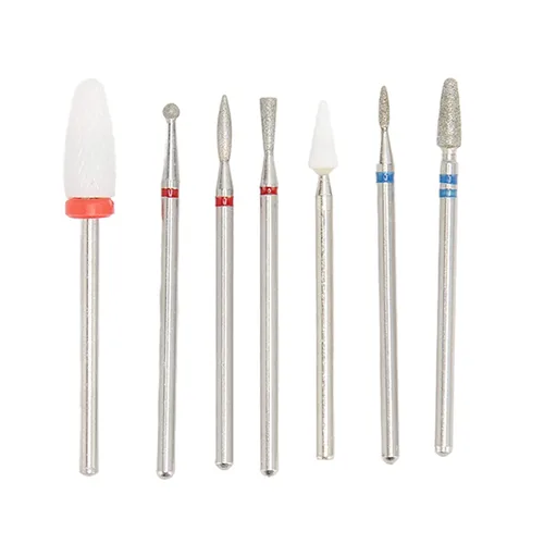 Vista 7 de Brocas de carburo de tungsteno para uñas, cabeza de molienda de uñas, brocas de carburo de tungsteno para uñas, brocas de carburo de tungsteno