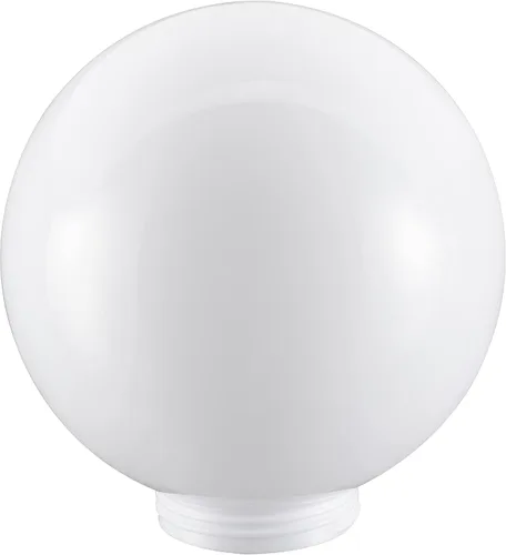 Vista 17 de Aspen Creative 28002-60-41, 8 pulgadas de acrílico transparente lámpara poste globo con 3-7/8" cuello