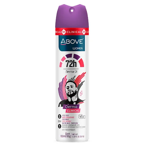 Vista 13 de ABOVE Derma Clinical - Desodorante antitranspirante 72 horas, 3.17 onzas, desodorante en aerosol seco para mujeres, antitranspirante en aerosol, sin