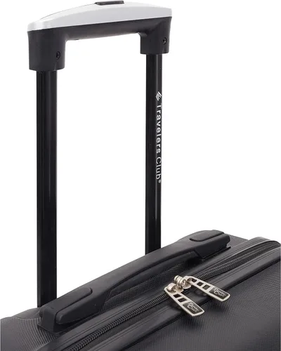 Vista 6 de Travelers Club Equipaje de mano Richmond Spinner de 20", Negro -, Equipaje de mano Richmond Spinner de 20