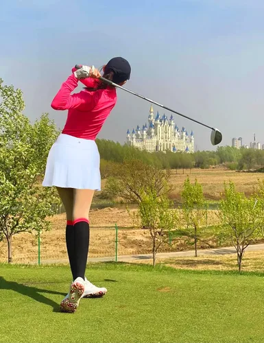 Vista 4 de 1a1a Falda de tenis blanca de 15 pulgadas para mujer faldas de golf con pantalones cortos y bolsillos para mujer cintura alta pantalones cortos