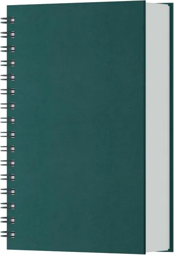 Vista 23 de EUSOAR Cuadernos para el trabajo, 1 paquete A4 de 8.3 x 11.2 pulgadas, tapa dura, rayado en espiral con renglones universitarios, 240 páginas