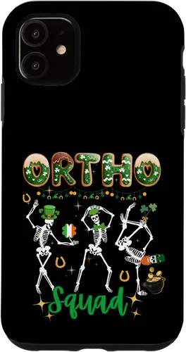 Vista 5 de Funda ortopédica a juego para iPhone 15 Ortho St Patricks Squad
