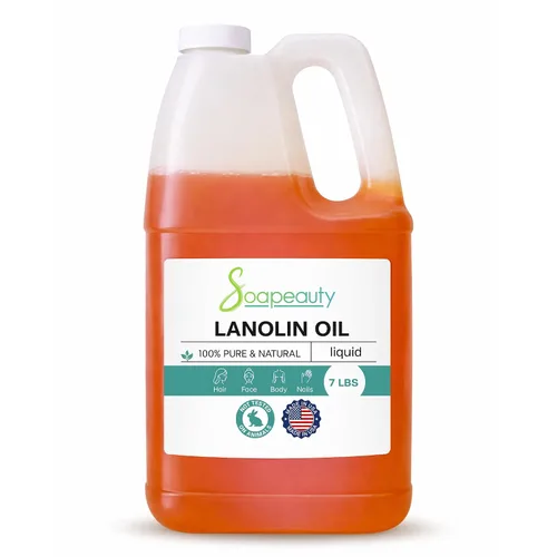 Vista 15 de Soapeauty Aceite de lanolina 100% natural Aceite portador hidratante para piel, labios y cabello Ingrediente para hacer cosméticos y jabón