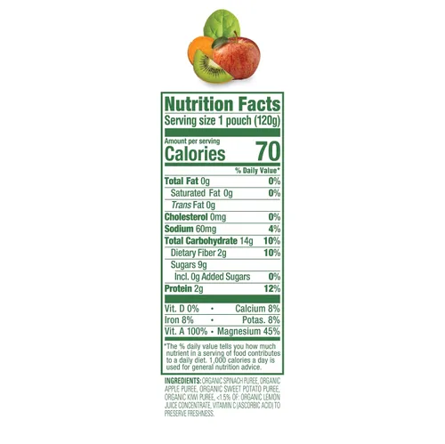Vista 2 de Happy Tot Organic Etapa 4 Baby Food Love