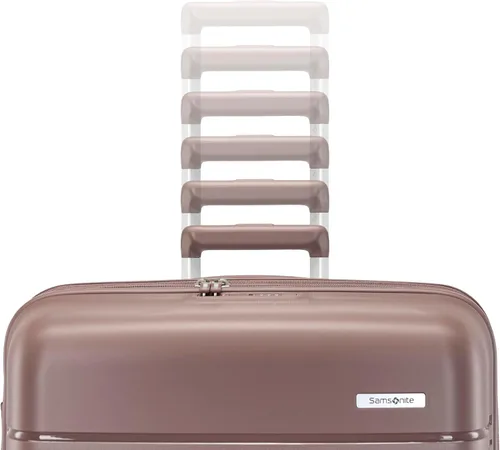 Vista 4 de Samsonite Elevation Plus - Planeador mediano, Chocolate Malva, Equipaje de mano, Equipaje extensible central rígido con ruedas giratorias