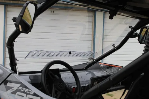 Vista 3 de Compatible con parabrisas ventilado de jaula redonda CF MOTO ZFORCE SPORT 950/1000