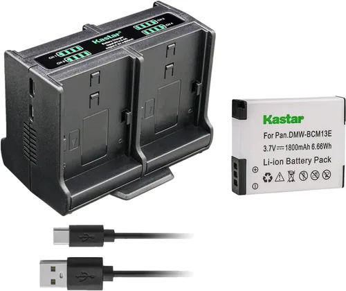 Vista 9 de Kastar Quadruple Battery Charger Compatible with Panasonic Lumix DMC-TZ60, Lumix DMC-TZ61, Lumix DMC-TZ70, Lumix DMC-ZS27, Lumix DMC-ZS30 DMC-ZS30K