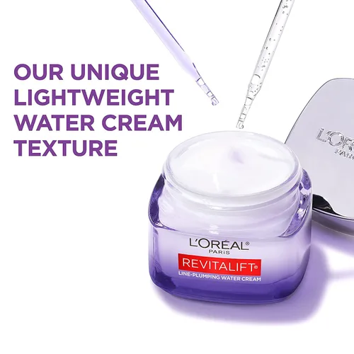 Vista 4 de L'Oréal Revitalift Derm Intensives Micro-Ácido Hialurónico + Ceramidas Línea Crema de Agua