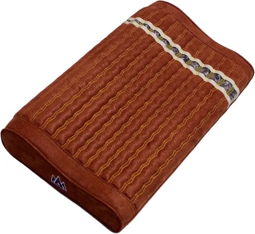 Vista 10 de Almohada de piedras preciosas para infrarrojos lejanos - con cristales naturales - ion negativo - calor de fuego - no eléctrico - para almohadillas