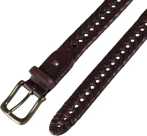 Vista 4 de Tommy Hilfiger Cinturón trenzado de vestir casual para hombre