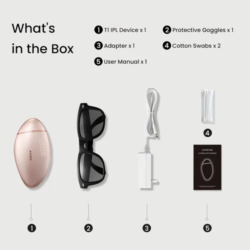 Vista 7 de AMIRO IPL Hair Removal with Ice-Cooling, Smart Skin Sensor & Auto-glide