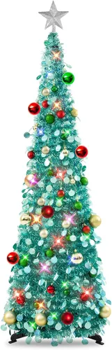 Vista 10 de N&T Nieting - Árbol de Navidad de oropel