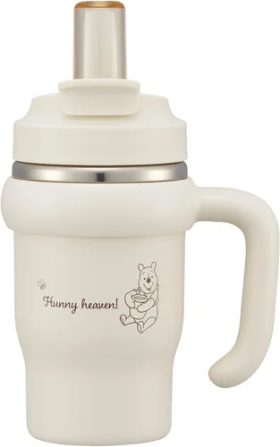 Vista 26 de Skater SIH2ST-A Tumbler with Straw, 8.1 fl oz (230 ml), 3 Pieces, Snoopy 80s Cafe, Made in Japan