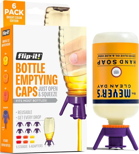 Vista 13 de Flip-It! botella Kit de vaciado, 2-Pack - baño y belleza