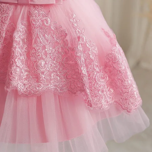 Vista 5 de NNJXD Baby Girl Princess Dress Bowknot Sequins Dresses