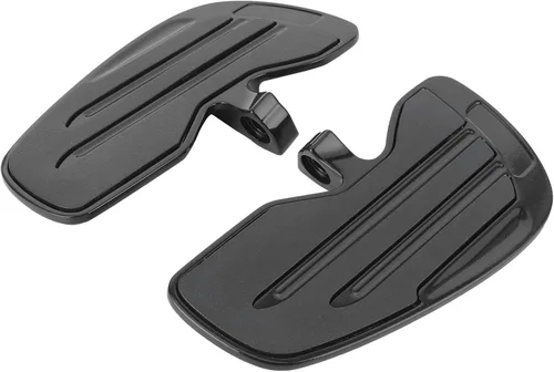 Vista 9 de Tablas de suelo delanteras de aluminio, clavijas de repuesto para Indian Sixty Bobber 2015-2022 - Negro/Plata