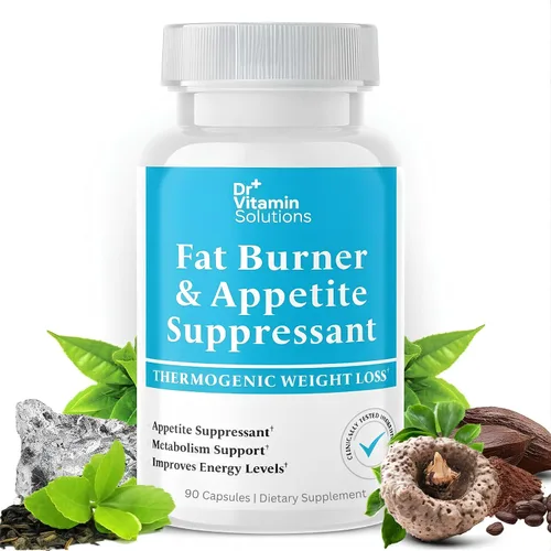 Vista 11 de Quemador de grasa para mujeres y hombres – Supresor del apetito para bajar de peso – Pastillas con potenciador de metabolismo suplemento termogénico