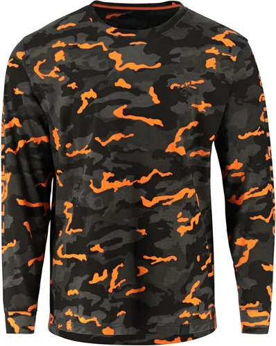 Vista 13 de Legendary Whitetails Camiseta de manga larga para hombre con diseño gráfico, 100% algodón preencogido de alta calidad Negro