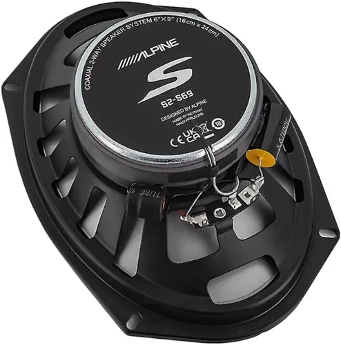 Vista 2 de Alpine S2-S69 - Juego de altavoces coaxiales 6x9 de próxima generación de la serie S