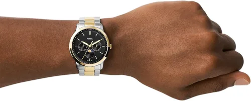 Vista 4 de Fossil Men's Neutra Stainless Steel Quartz Moonphase Multifunction Watch
