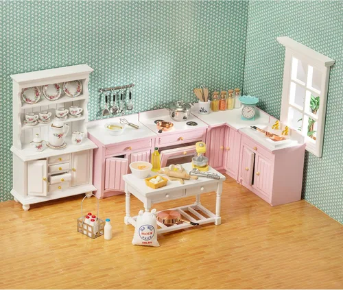 Vista 3 de Accesorios y muebles para casa de muñecas, cosas en miniatura