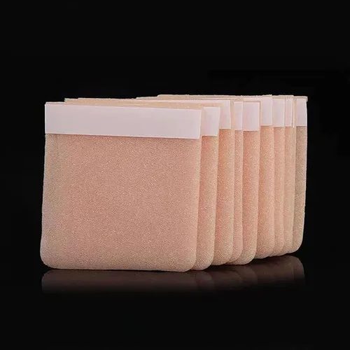 Vista 3 de Protector de estoma de cuello, protector de ostomía para cuello, calcomanías a prueba de polvo, transpirables, cómodas, desechables