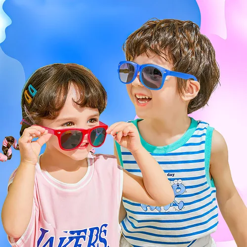 Vista 6 de GINMIC Gafas de sol para niños, regalos de fiesta, paquete de 12 lentes de sol neón para niños, niños y niñas, gran regalo para suministros
