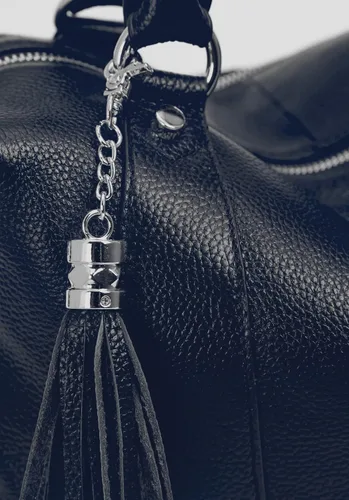 Vista 4 de Heshe - Bolsa de hombro de piel para mujer con asa superior bolsa cruzada