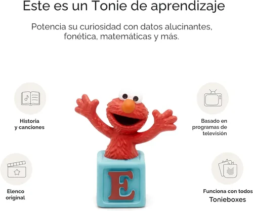 Vista 4 de Figurita de juguete de audio Tonies Elmo de Barrio Sésamo